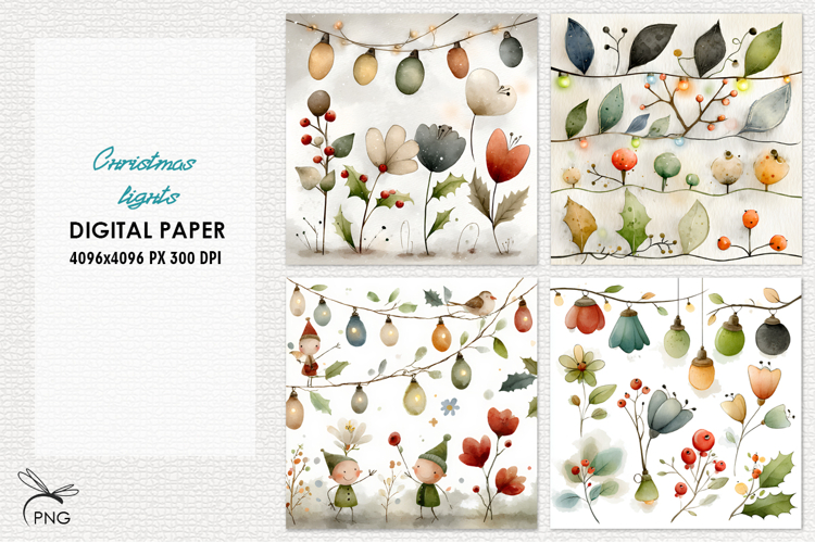 Christmas Watercolor Clipart Image 21