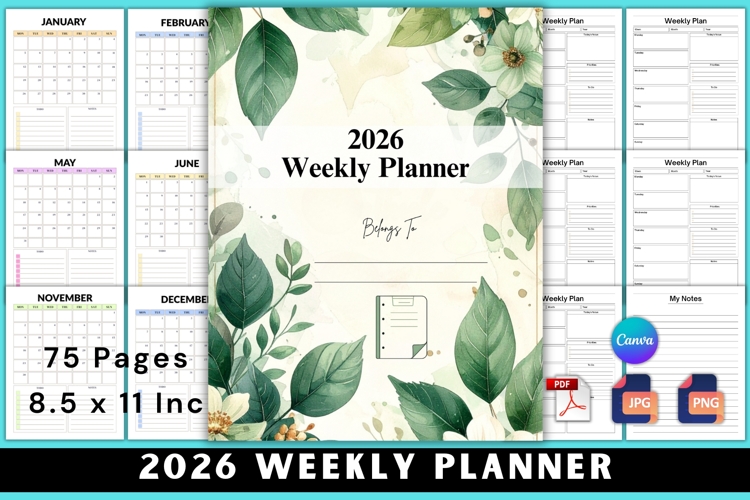 2026 Weekly Planner