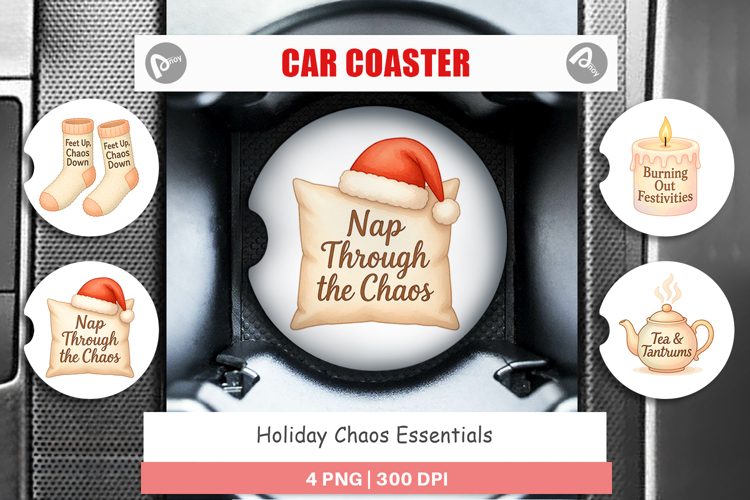 Car Coaster Holiday Chaos Quotes