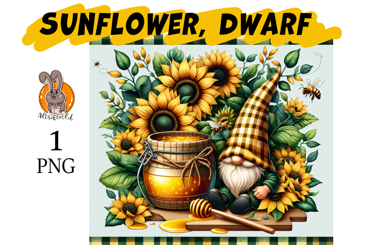Gnome sunflower