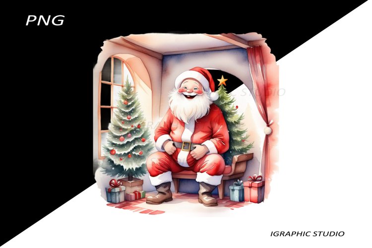 Santa Clause Clipart Image 16