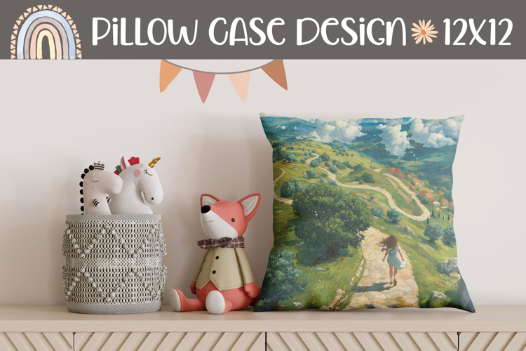 Nature Pillow Design, Clouds Pillow Sublimation