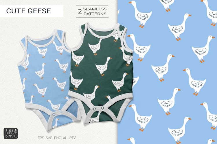 Cute Goose Pattern