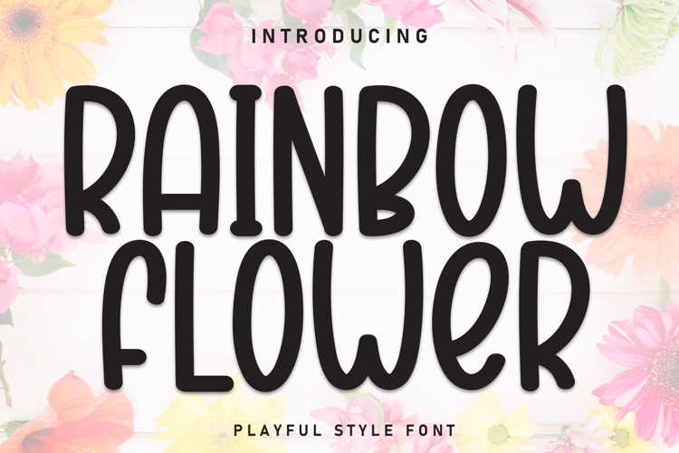 Rainbow Flower