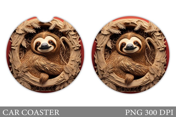 Sloth Clipart Image 9