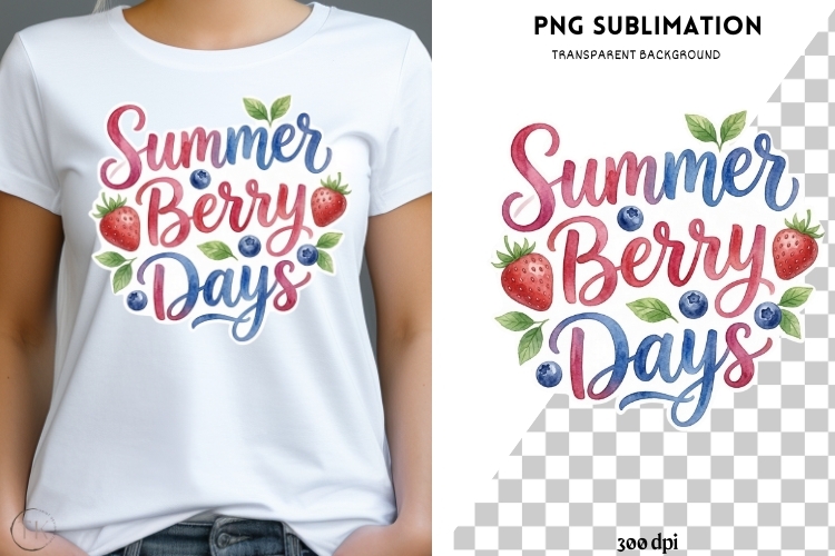 Summer png design for T-shirts example image 1