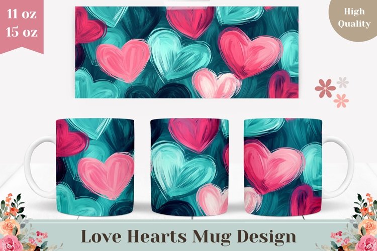 Pink Heart Clipart Image 23