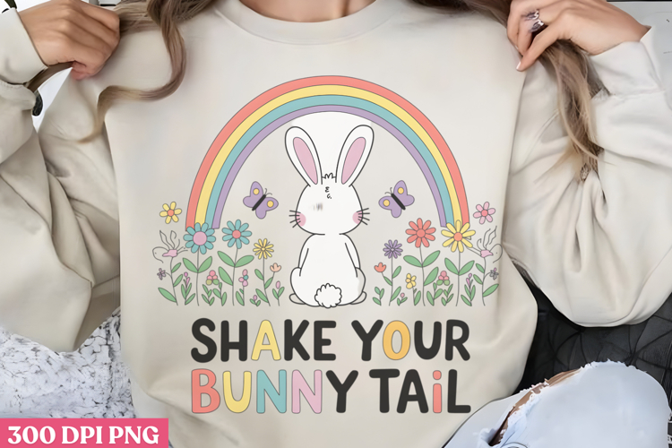 Shake your bunny tail PNG, Gnome St Patricks Day Subl