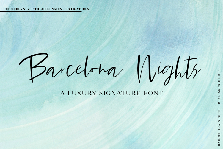 Barcelona Nights Script