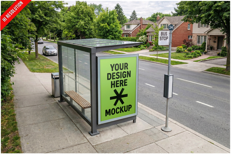 Bus Stop Sign Image 9