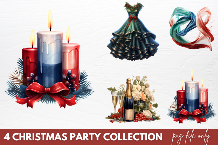 Christmas Party Clipart Image 6