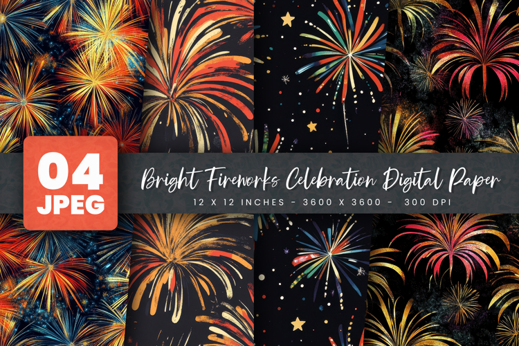 Fireworks Background Image 3