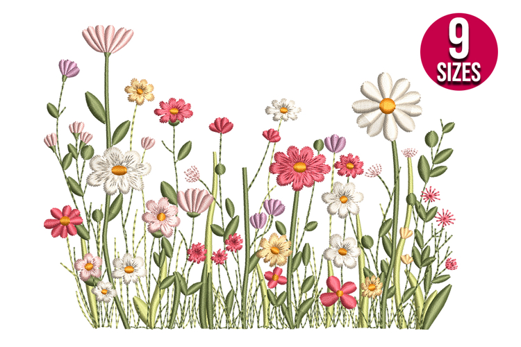 Garden Embroidery Image 17