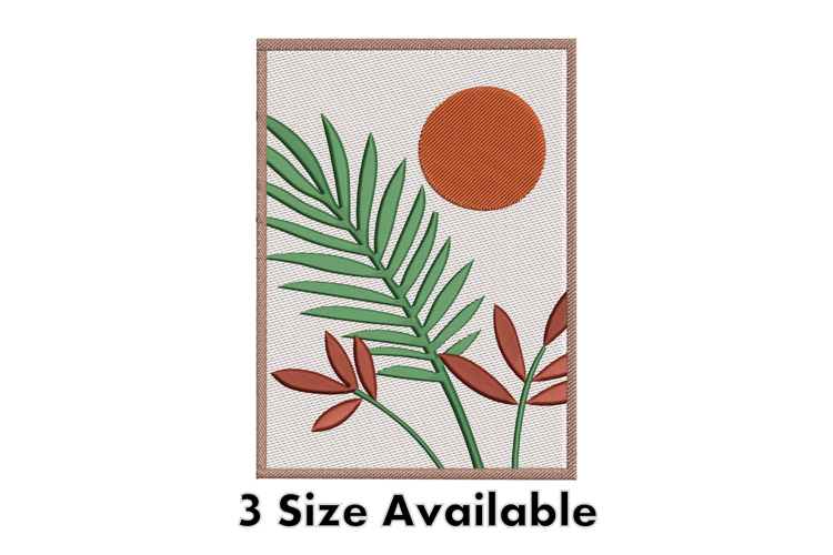 Tropical Leaf Clipart Image 6