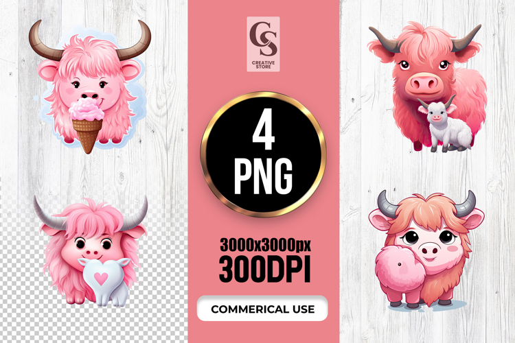 Cute Cow Clipart Image 10