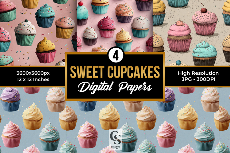 Cupcakes Clipart Image 21