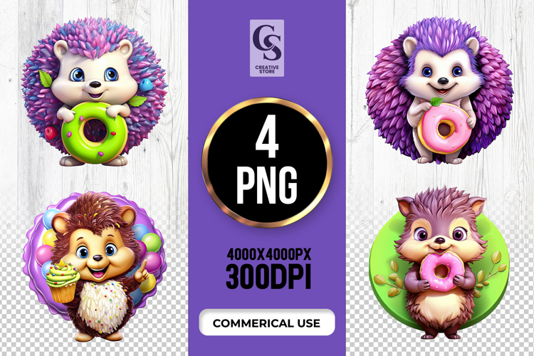 Cute Donut Clipart Image 13