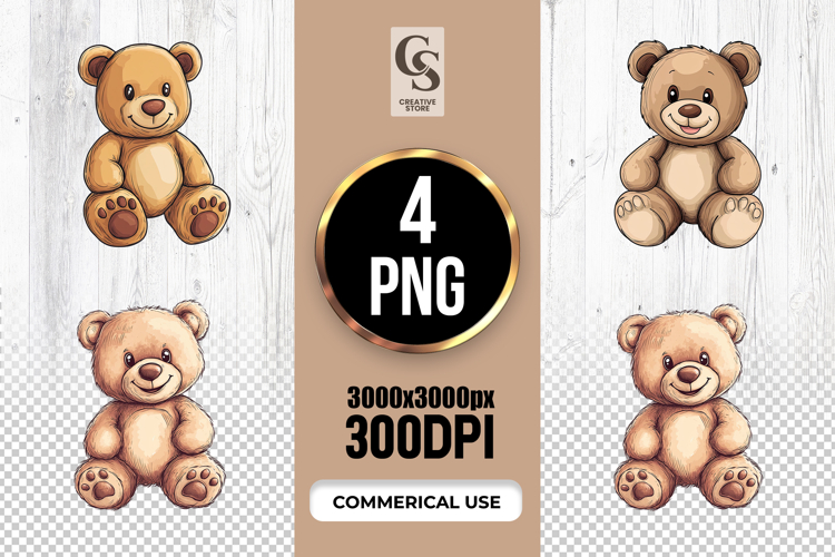 Teddy Bear Clipart Image 5