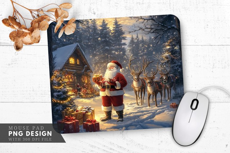 Christmas Scene Clipart Image 9
