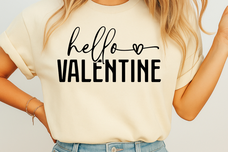 Hello Valentine Svg Image 4