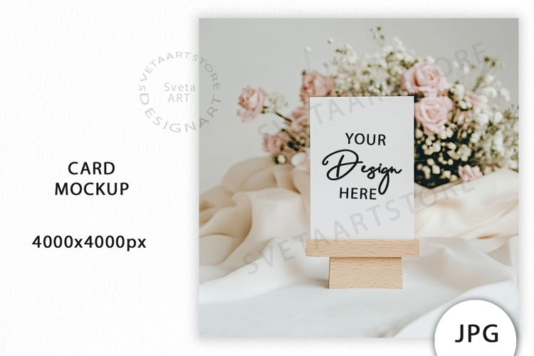 Table Sign Mockup JPG