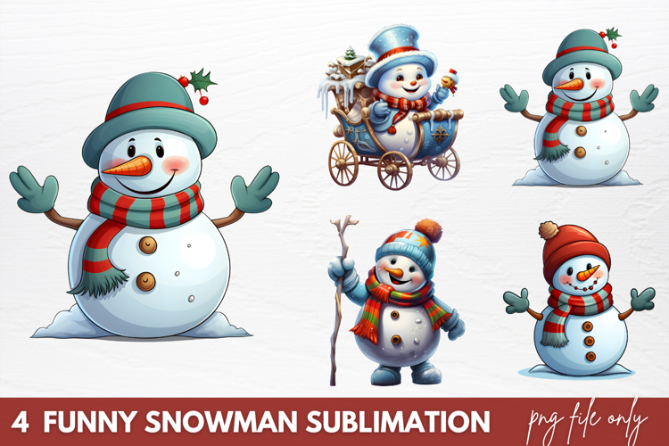 Snowman Clipart Image 17