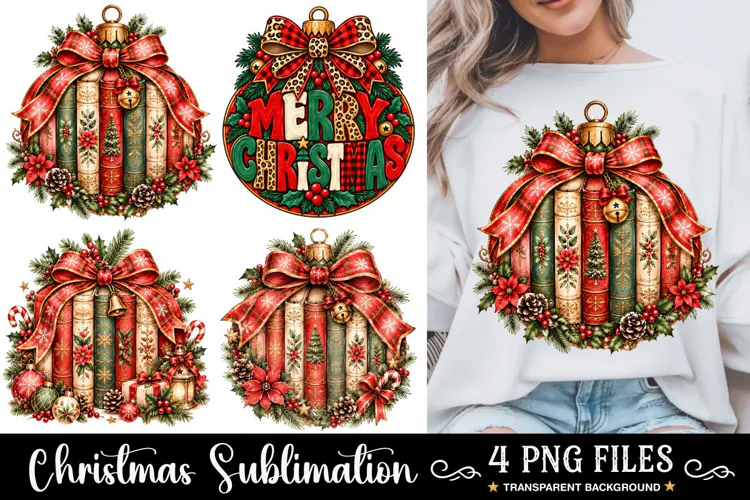 Christmas Books PNG, Funny Christmas PNG, Christmas PNG