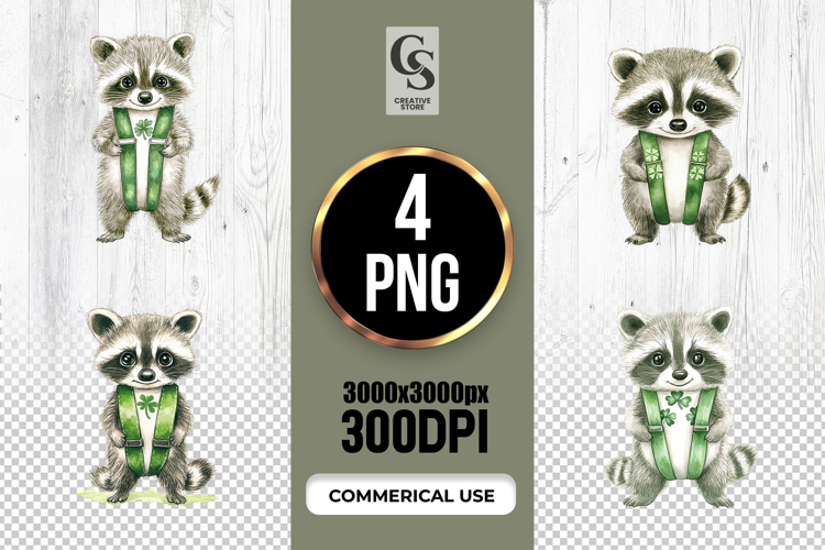 Raccoon Clipart Image 4