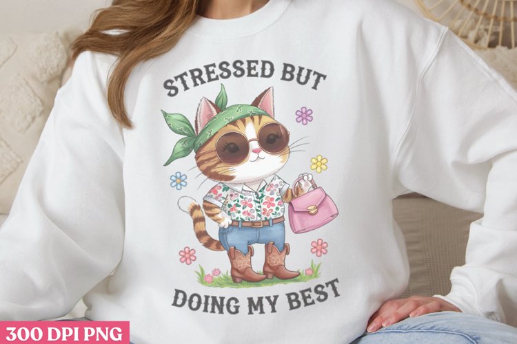 Funny Cat Svg Image 23