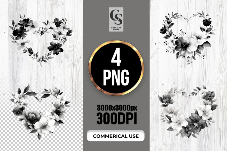 Floral Wreath Clipart Image 21