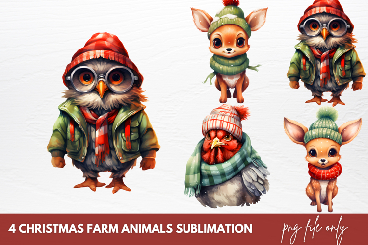 Christmas Watercolor Clipart Image 15