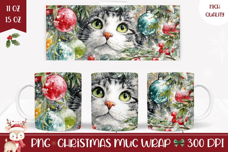 Cat Watercolor Image 3