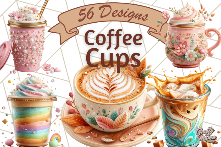 Cute Coffee Cup Clipart Image 2