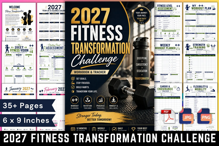 2027 Fitness Transformation Challenge example image 1