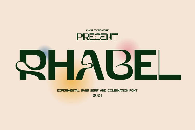 Rhabel - Experimental Font