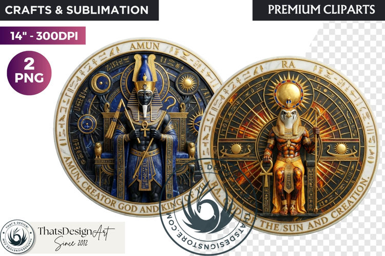 Ancient Egyptian Gods Pantheon Mythology Graphics cliparts
