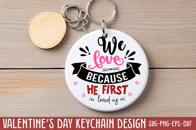 Round Keychain Svg Image 8