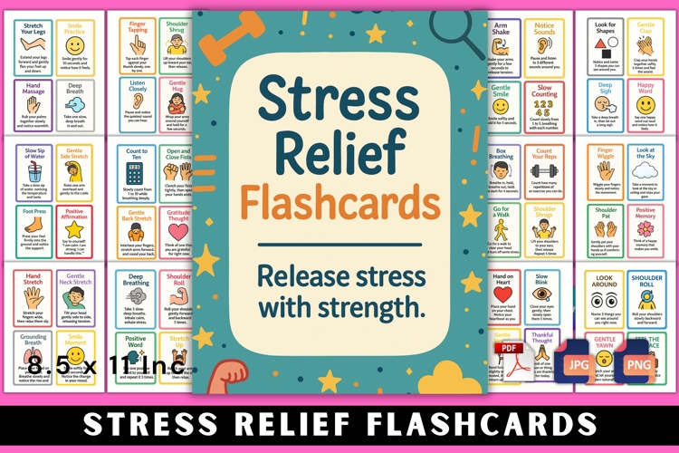 Stress Relief Flashcards