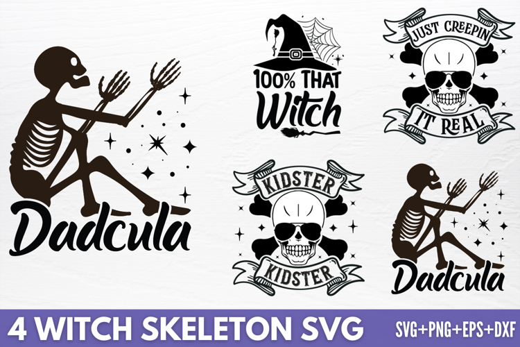 Dancing Skeleton Clipart Image 3