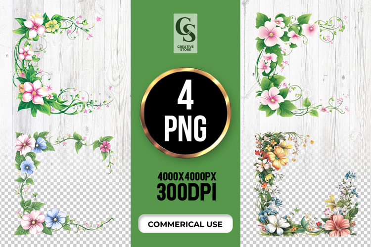 Spring Border Clipart Image 21