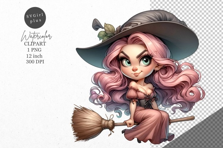 Witch Clipart Image 19