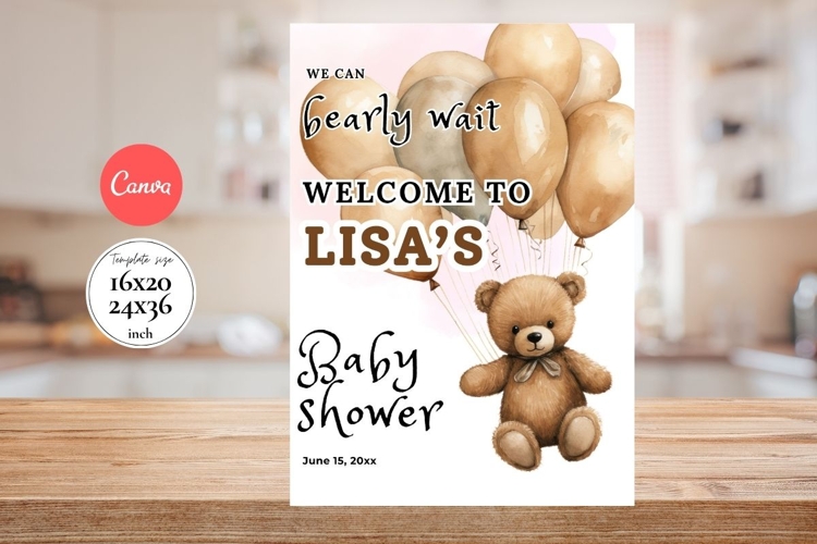 Baby Shower Welcome Sign Template 183