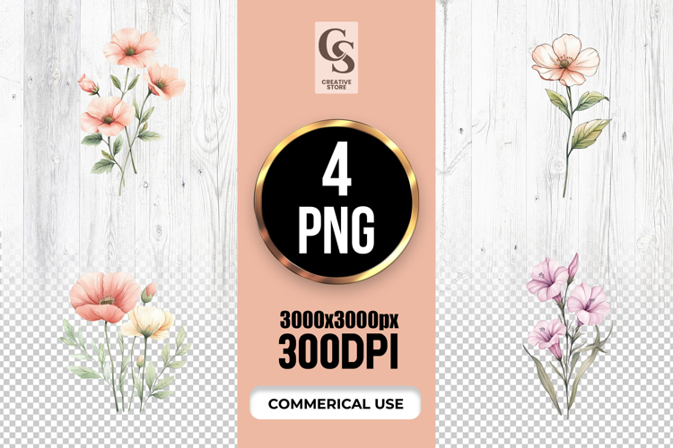 Spring Watercolor Clipart Image 16