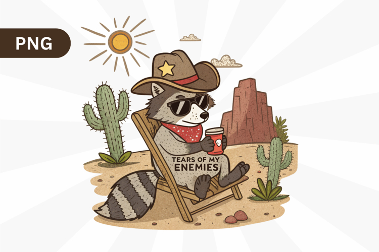 Raccoon Illustration Image 5