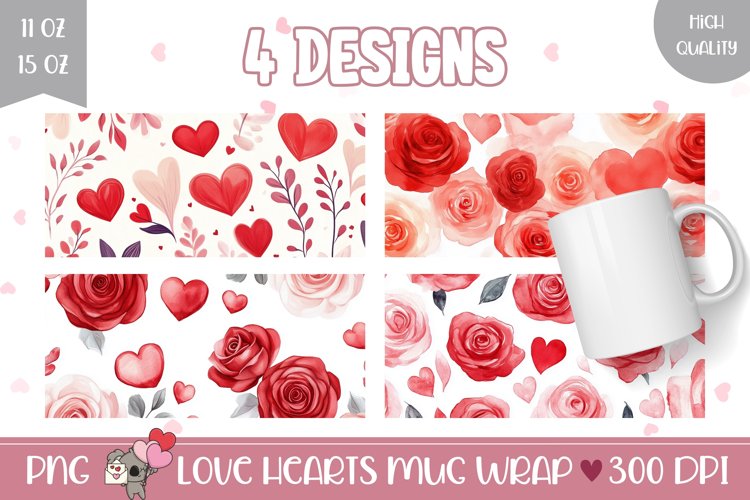 Red Hearts Png Image 13