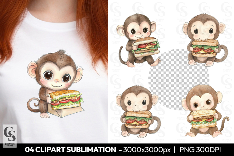 Monkey Clipart Image 2