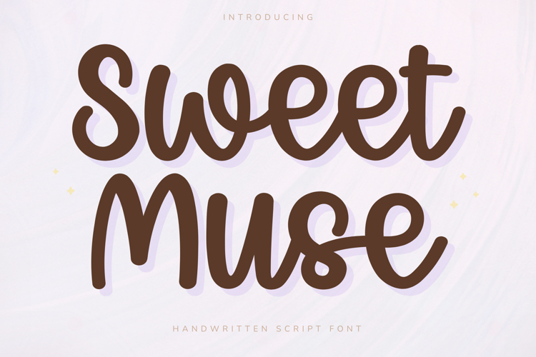 Sweet Muse - Handwritten Script Font