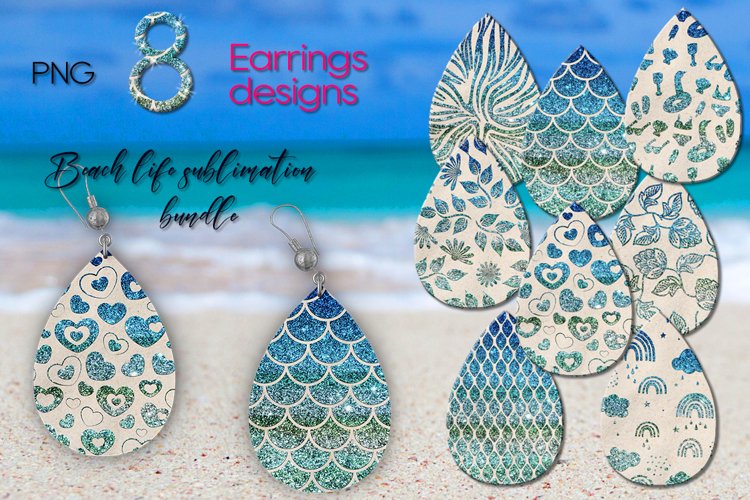 Sublimation Earring Designs Image 19