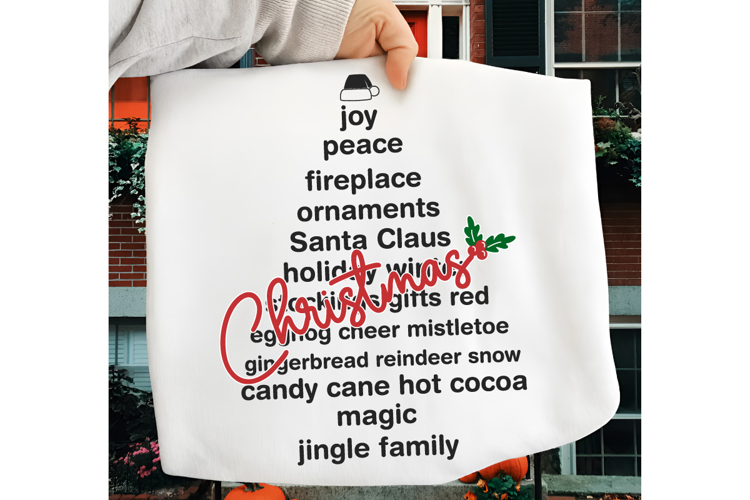Christmas Words Svg Image 4
