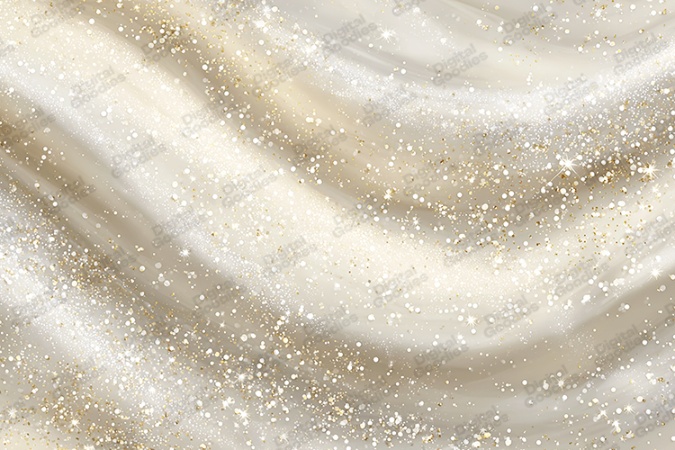 White Gold Sparkle Fabric Background for Luxury Craft Design